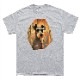 SAKURA DOGWARE FACTORY 名入れ　ユニセックス　Tシャツ　ミニチュアシュナウザー　6091