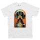 SAKURA DOGWARE FACTORY 名入れ　ユニセックス　Tシャツ　ダックスフンド　6093