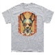 SAKURA DOGWARE FACTORY 名入れ　ユニセックス　Tシャツ　チワワ　ヴィンテージプリント　6095