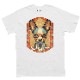 SAKURA DOGWARE FACTORY 名入れ　ユニセックス　Tシャツ　チワワ　ヴィンテージプリント　6095