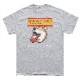 SAKURA DOGWARE FACTORY 名入れ　ユニセックス　Tシャツ　ヴィンテージプリント　柴犬『なめるぞ危険!』　6157
