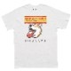 SAKURA DOGWARE FACTORY 名入れ　ユニセックス　Tシャツ　ヴィンテージプリント　柴犬『なめるぞ危険!』　6157