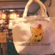 オリジナルデザイン　柴犬　お散歩トートバッグT1048