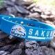全６色　高耐久キャンプグラフィック&ネームプリント　24mm/16mm幅アウトドア首輪　防水性・柔軟性・耐久性に優れたハイテク素材の犬用首輪　長さもセミオーダーOK