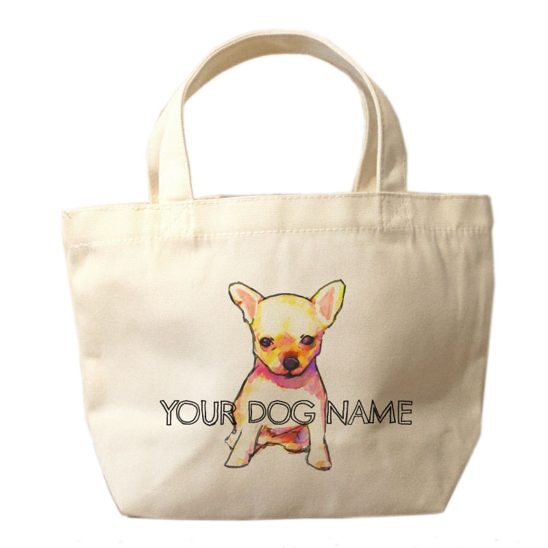 オリジナルデザイン　チワワ　お散歩トートバッグT1049
