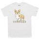 SAKURA DOGWARE FACTORY 名入れ　ユニセックス　Tシャツ　ヴィンテージプリント　コーギ　6202
