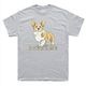 SAKURA DOGWARE FACTORY 名入れ　ユニセックス　Tシャツ　ヴィンテージプリント　コーギ　6202