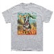 SAKURA DOGWARE FACTORY 名入れ　ユニセックス　Tシャツ　アメコミ風ヴィンテージプリント　ボストンテリア　6175