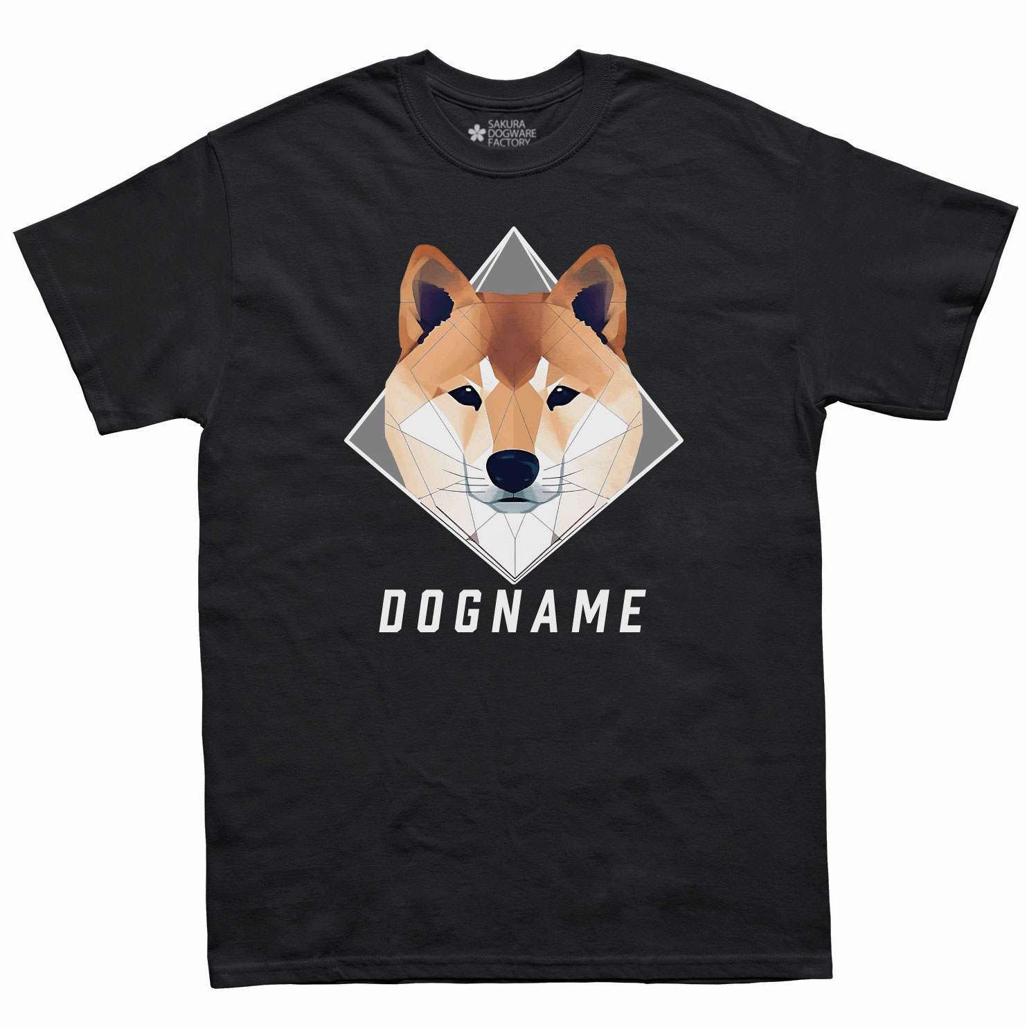 ☆受付中！☆柴犬 A 犬種デザイン名入れTシャツ 柴犬 6049 - サクラ犬具製作所