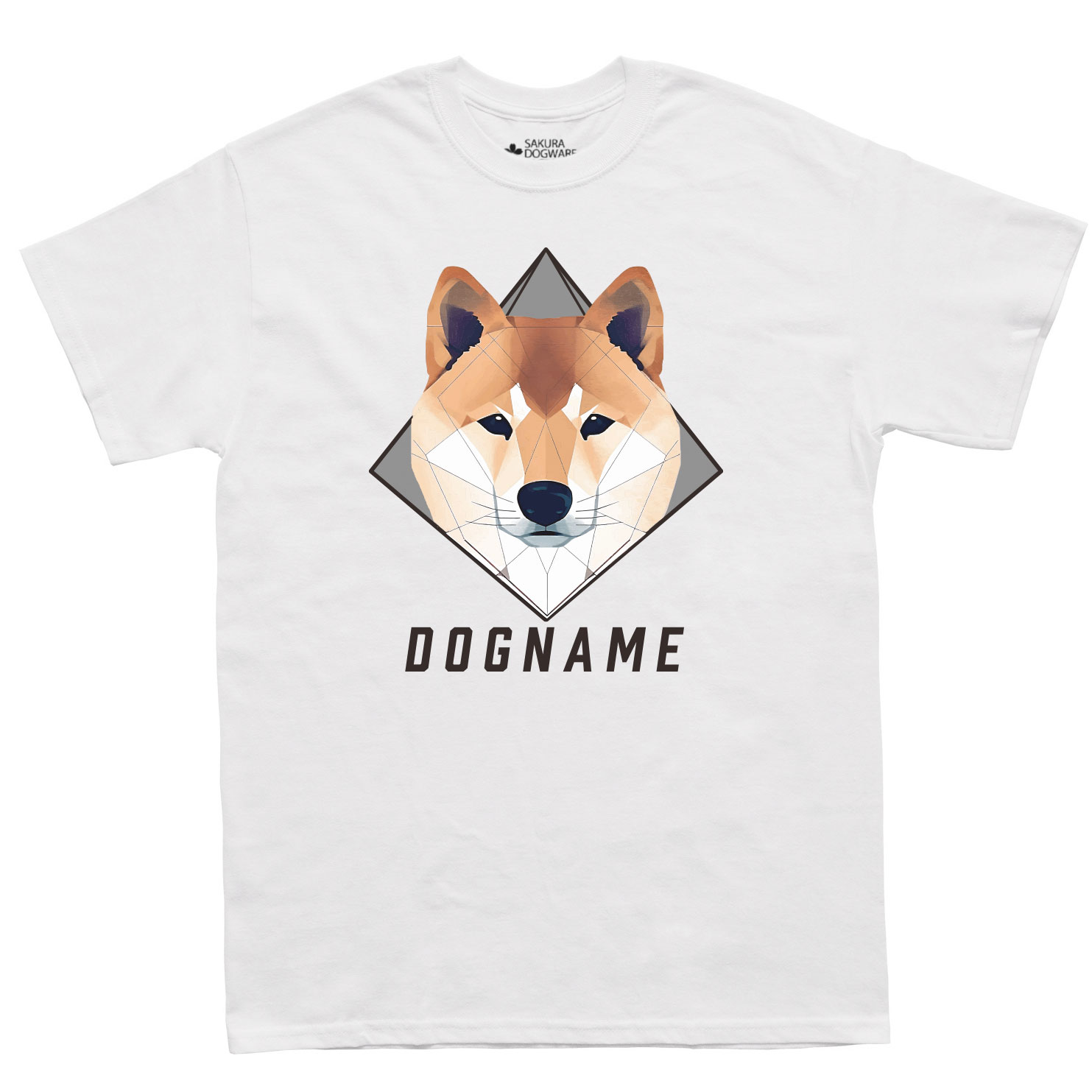 ☆受付中！☆柴犬 A 犬種デザイン名入れTシャツ 柴犬 6049 - サクラ犬具製作所