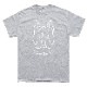 SAKURA DOGWARE FACTORY 名入れ　ユニセックス　Tシャツ　シンプルライン　ピットブル　ブリー　6018