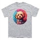 SAKURA DOGWARE FACTORY 名入れ　ユニセックス　Tシャツ　トイプードル　6125
