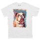 SAKURA DOGWARE FACTORY 名入れ　ユニセックス　Tシャツ　イングリッシュブルドッグ　6126