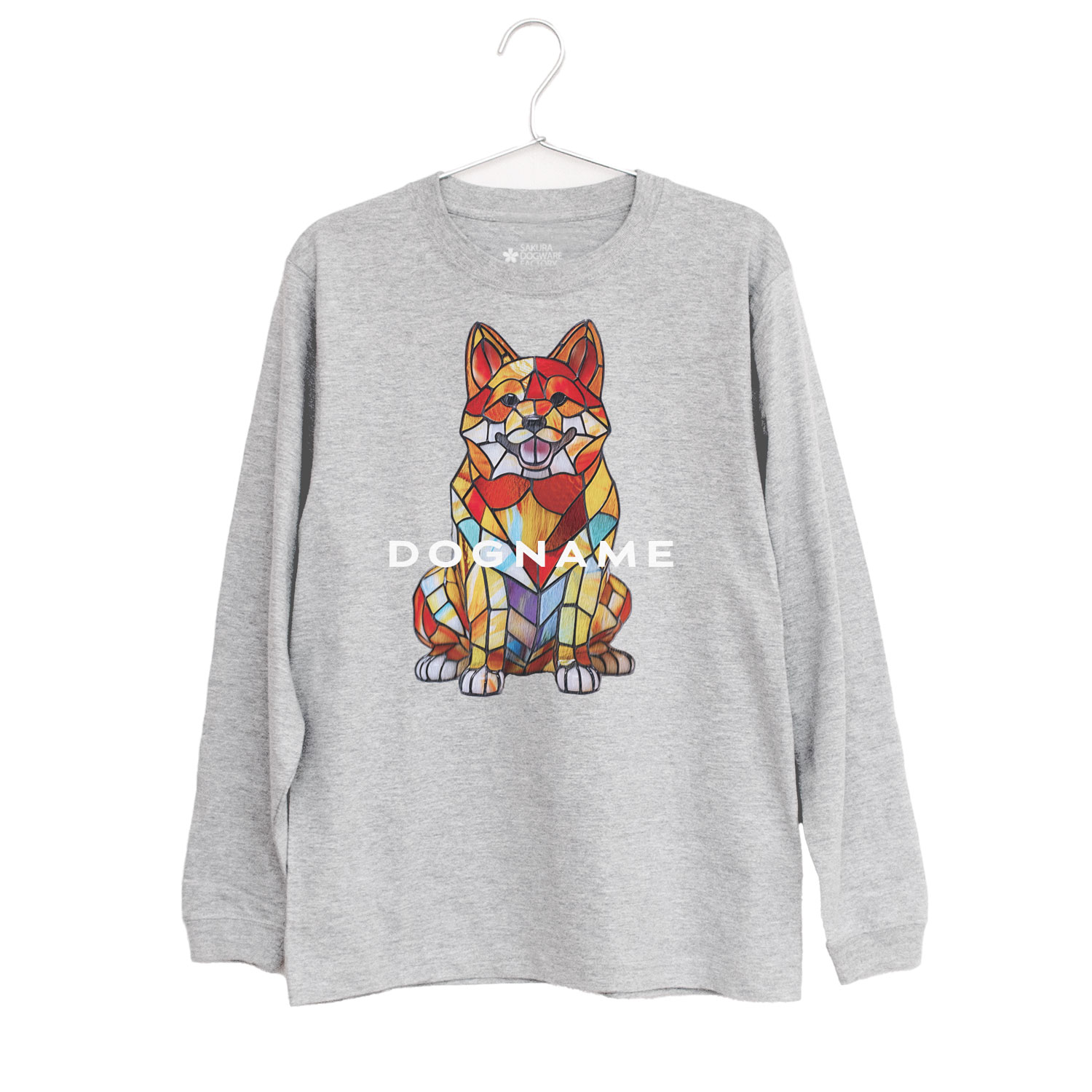 犬服  ラグラン(M)   ꒡̈⃝Lily꒡̈⃝ハンドメイド    在庫処分品 犬服 ラグラン(M) ꒡̈⃝Lily꒡̈⃝ハンドメイド 在庫処分品