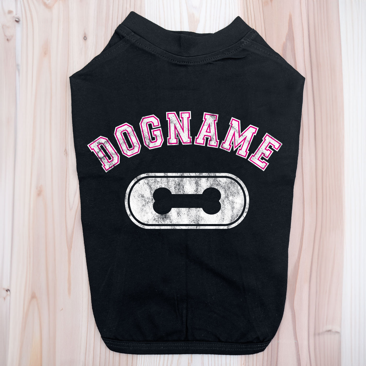 SAKURA DOGWARE FACTORY 名入れ　ペット用Tシャツ(小型犬・パピー・中大型犬・猫用) 綿100% 77001