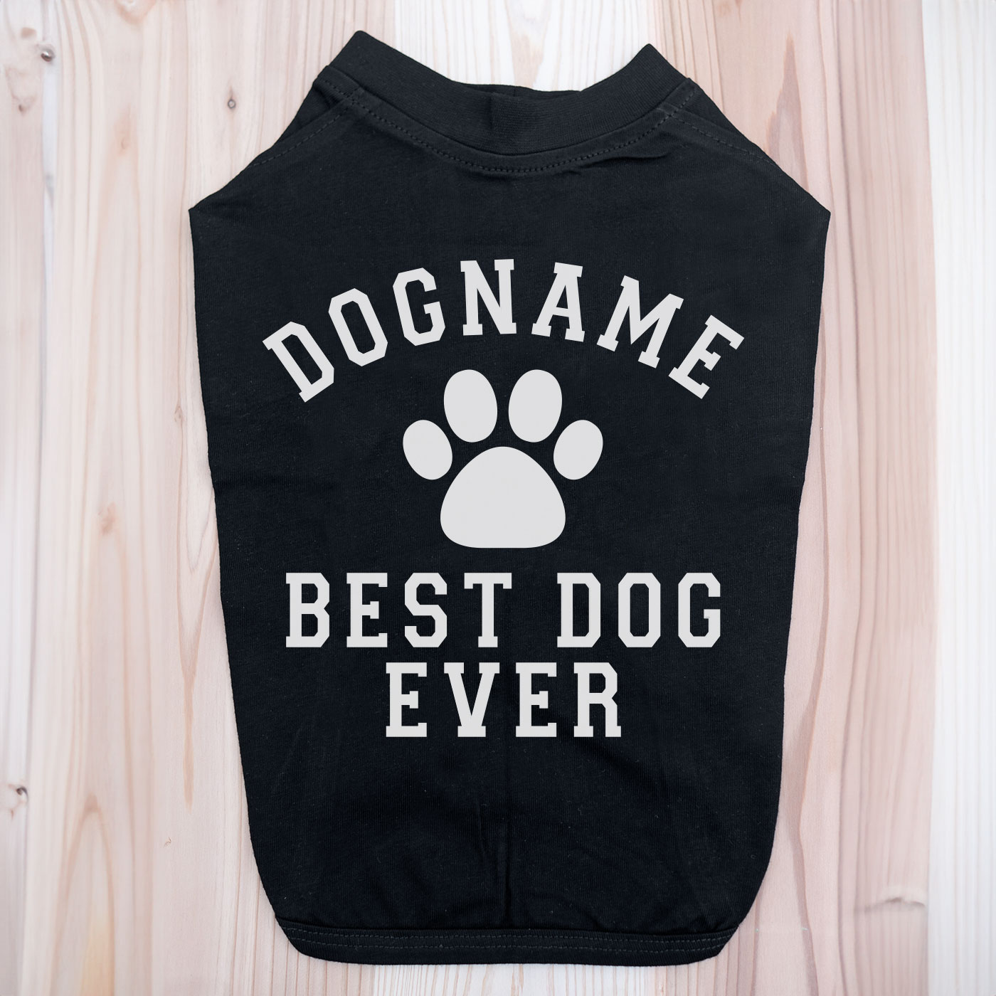 SAKURA DOGWARE FACTORY 名入れ　ペット用Tシャツ(小型犬・パピー・中大型犬・猫用) 綿100% 77002