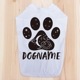 SAKURA DOGWARE FACTORY 名入れ　ペット用Tシャツ(小型犬・パピー・中大型犬・猫用) 綿100% 77003