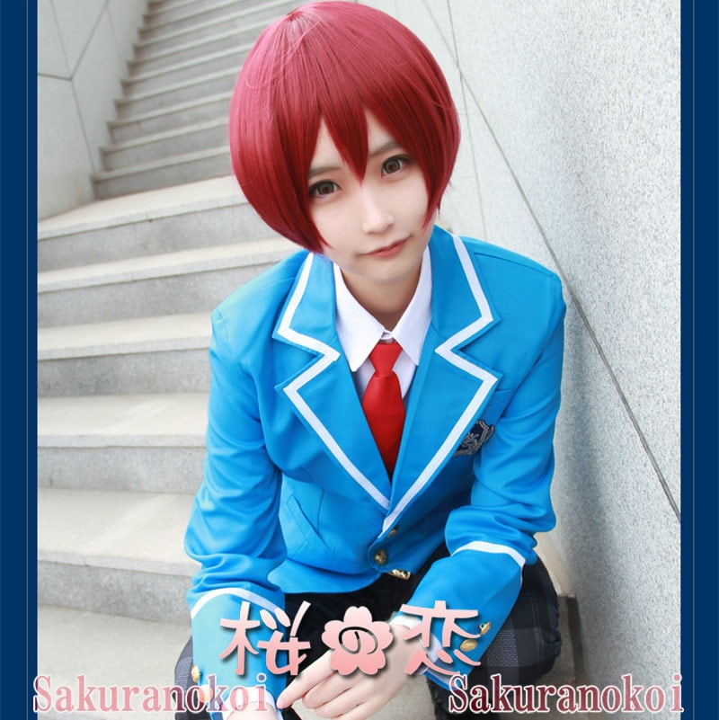 あんさんぶるスターズ コスプレ 衣装 夢ノ咲学院 風 男子制服 コスプレ衣装 ネクタイ4色選択可 演出服 Xy016 コスプレ衣装専門店 桜の恋 アニメ コスプレ衣装 通