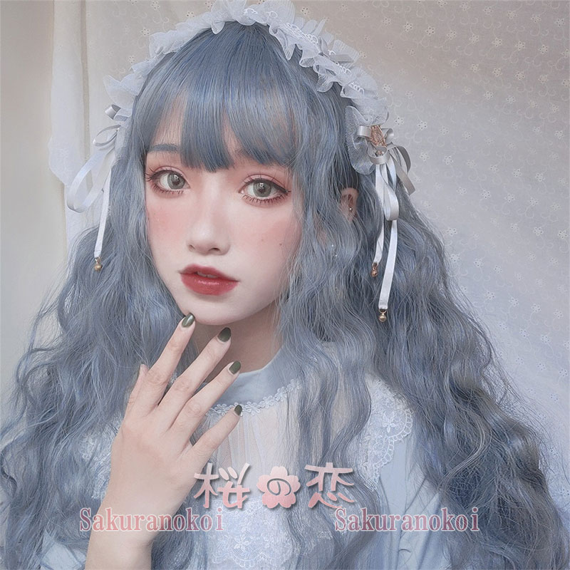 あすつく フルウィッグ ウィッグ かつら 巻き髪 ふんわり 原宿 ロリータ Lolita 髪色6種類が選べる 耐熱 文化祭 コミケ イベント仮装 hwj001-006
