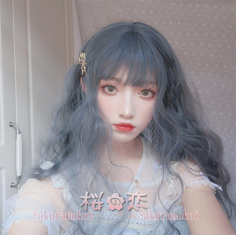あすつく フルウィッグ ウィッグ かつら 巻き髪 ふんわり 原宿 ロリータ Lolita 髪色6種類が選べる 耐熱 文化祭 コミケ イベント仮装 hwj012-017