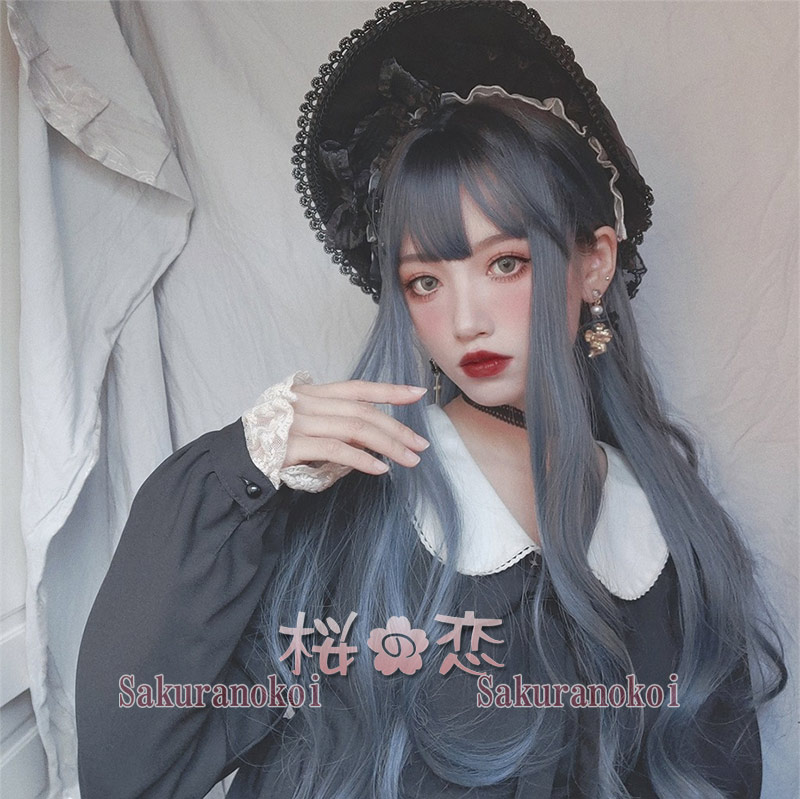 あすつく フルウィッグ ウィッグ かつら ロング ゆるふわ カール 巻き髪 原宿 ロリータ Lolita かわいい 耐熱 文化祭 コミケ イベント仮装 hwj021