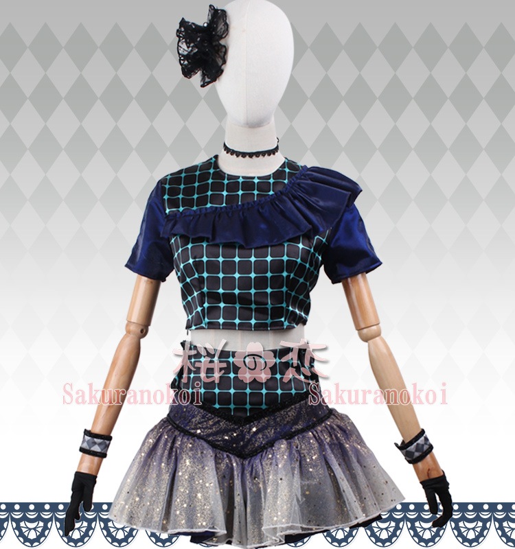 学園祭 文化祭コスプレ衣装　黒澤ダイヤXLサイズ　コスチューム イベント 学園祭 文化祭コスプレ衣装 黒澤ダイヤXLサイズ コスチューム