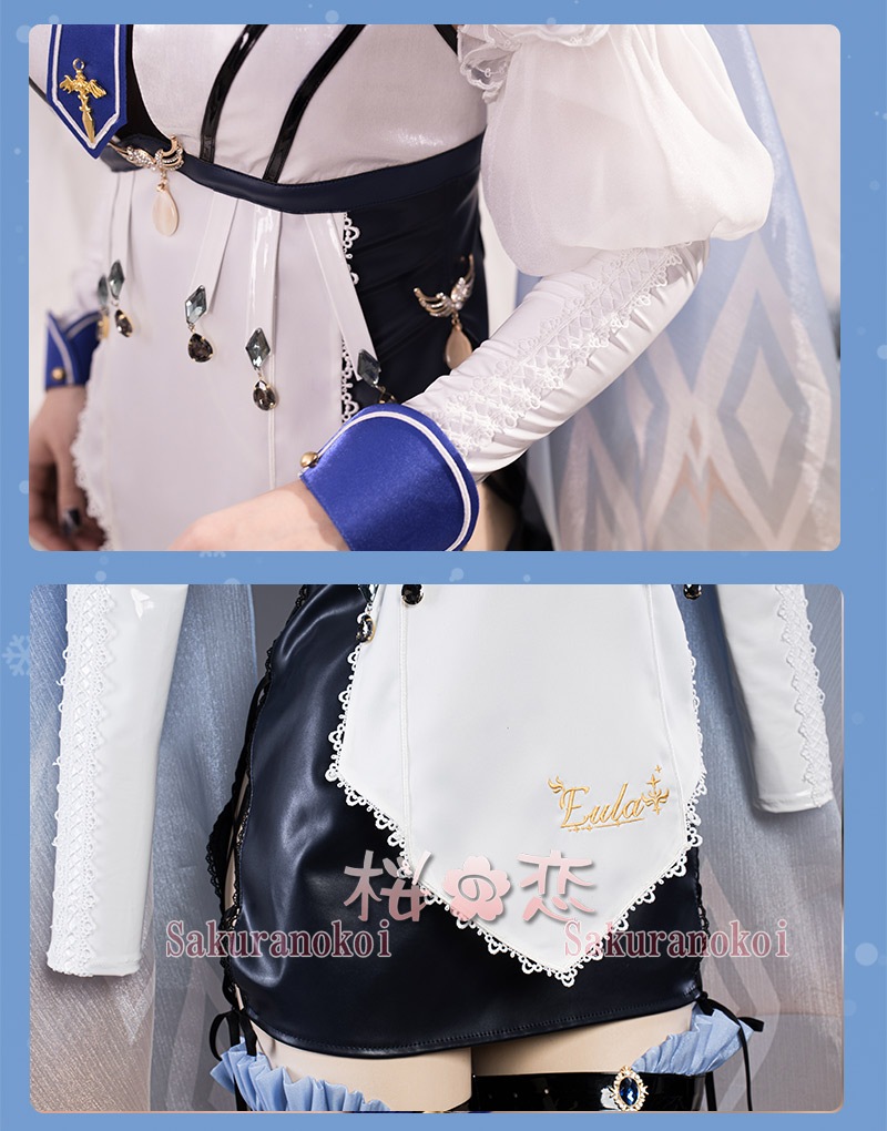 ���� ���󤷤� genshin Eula �桼�� �����륢 �ᥤ��  �����ץ� ���� cosplay ���٥�� �ѡ��ƥ��� �������塼�� ���� ���� uw1604