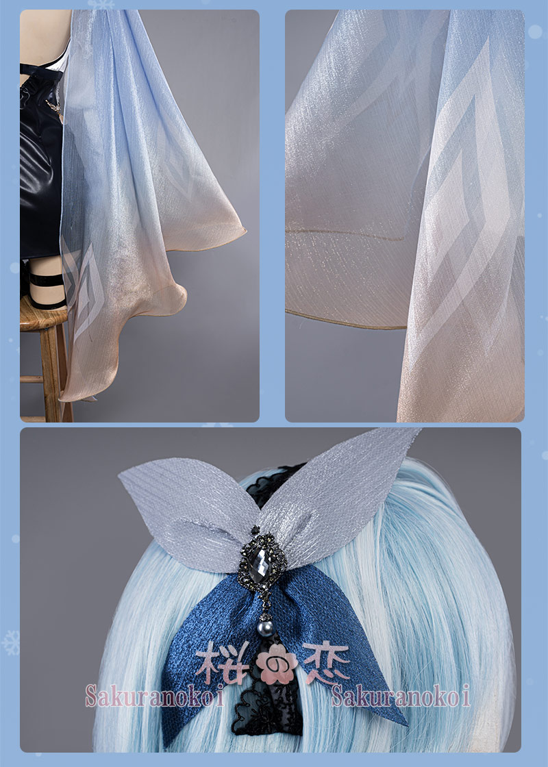 ���� ���󤷤� genshin Eula �桼�� �����륢 �ᥤ��  �����ץ� ���� cosplay ���٥�� �ѡ��ƥ��� �������塼�� ���� ���� uw1604