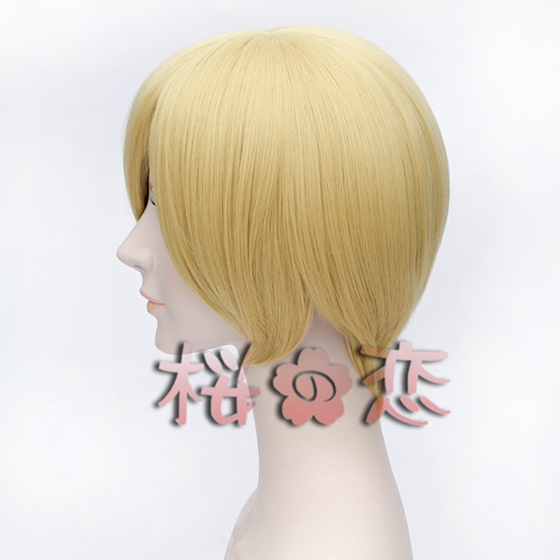 コスプレウィッグ ワンピース One Piece サンジ 風ウィッグ おまけyw1005 コスプレ衣装専門店 桜の恋 アニメコスプレ衣装 通販