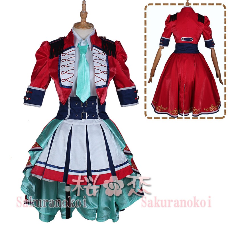 Lovelive Series 9th Anniversary ラブライブ フェス M S 小泉 花陽 こいすみはなよ 風 コスプレ衣装 Y2765 コスプレ衣装専門店 桜の恋 アニメコスプレ衣装 通販