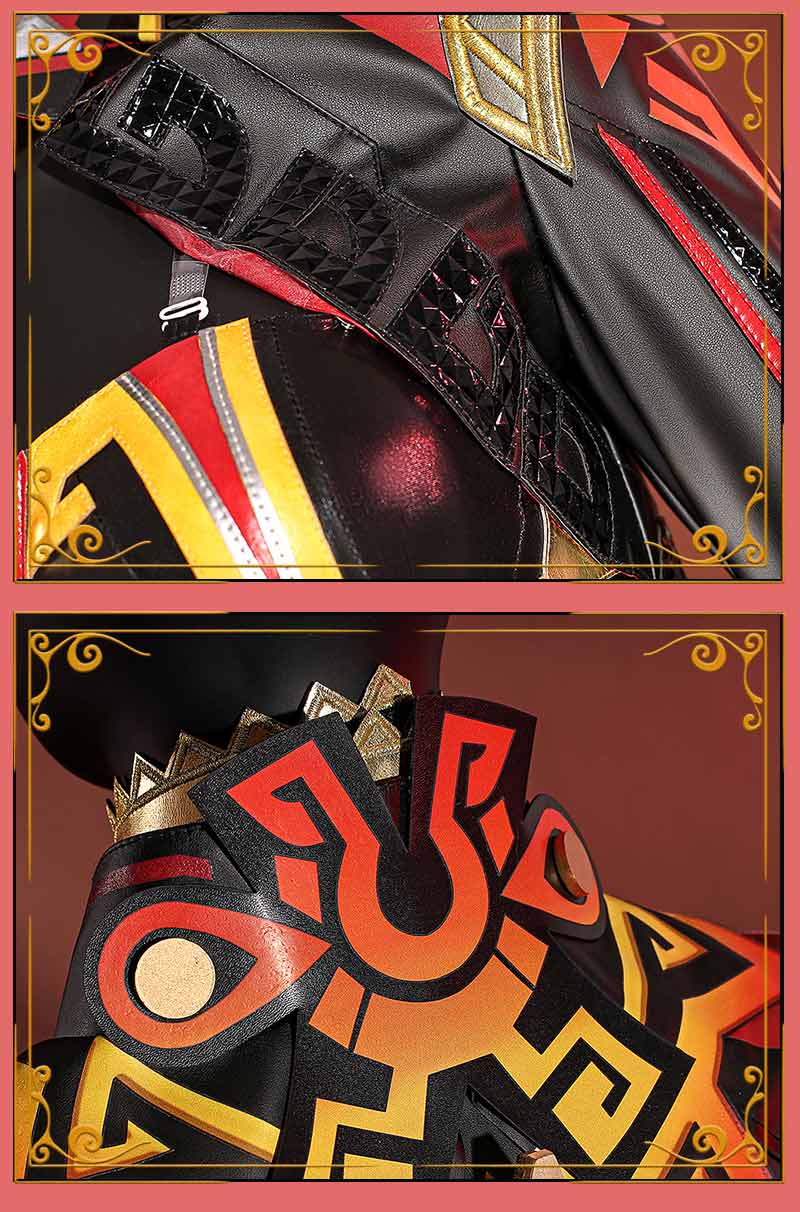  󤷤 genshin ޡ ץ  Mavuika п cosplay ٥ ѡƥ 塼   mg201