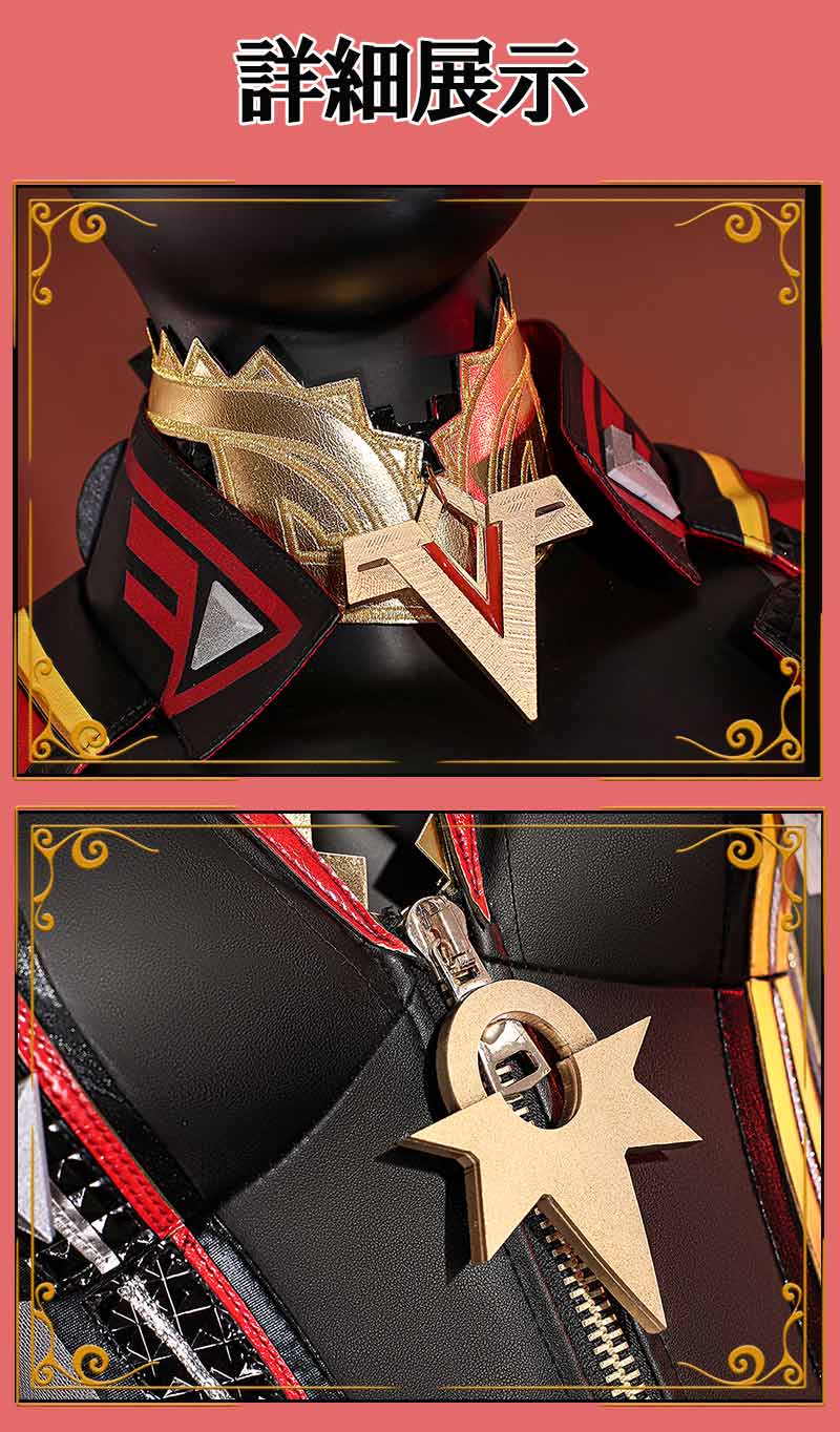  󤷤 genshin ޡ ץ  Mavuika п cosplay ٥ ѡƥ 塼   mg201