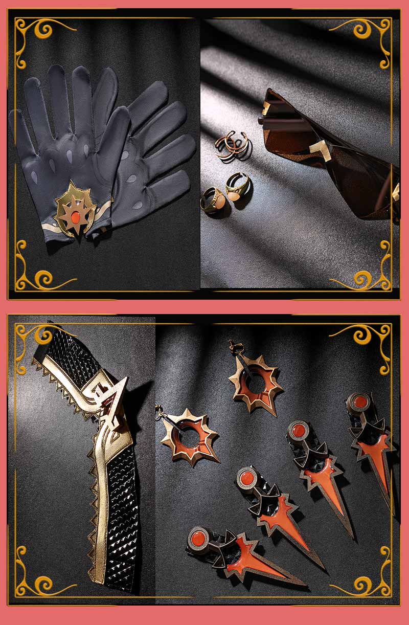  󤷤 genshin ޡ ץ  Mavuika п cosplay ٥ ѡƥ 塼   mg201