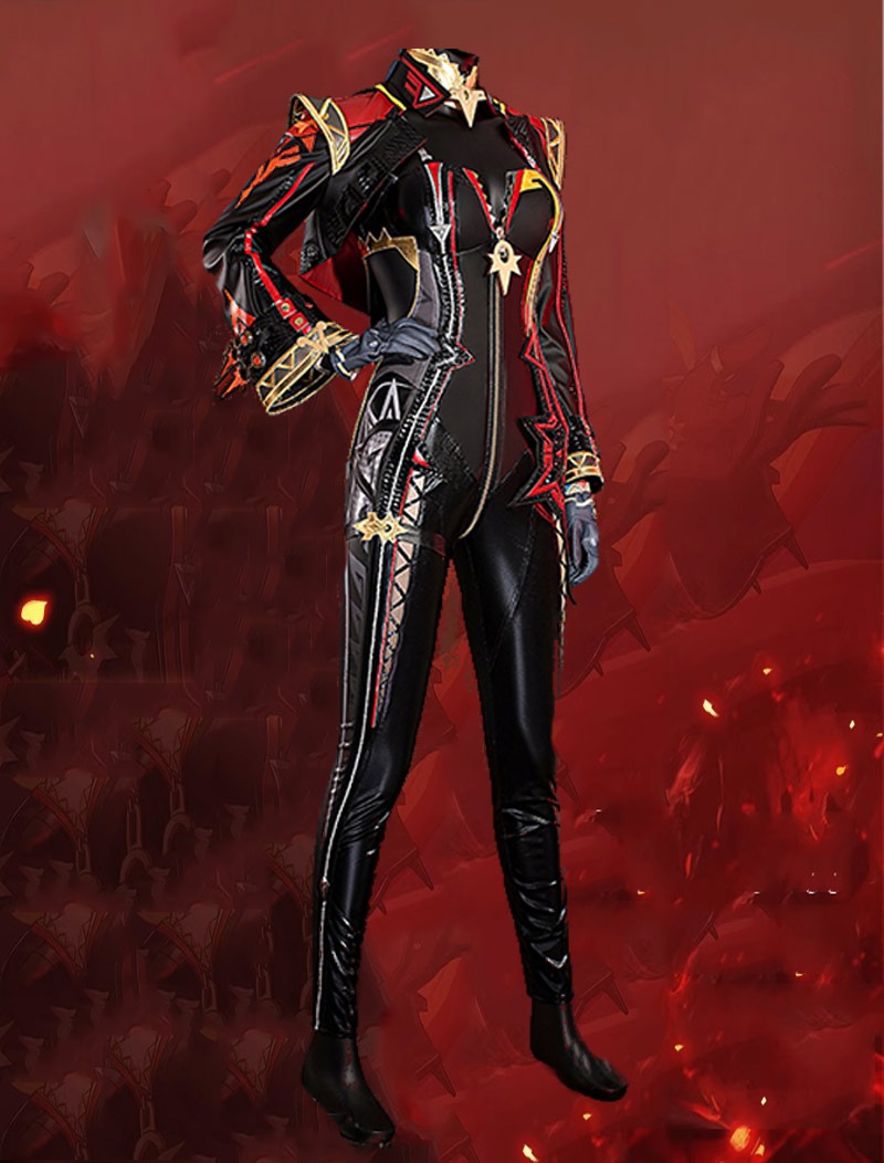  󤷤 genshin ޡ ץ  Mavuika п cosplay ٥ ѡƥ 塼   mg201