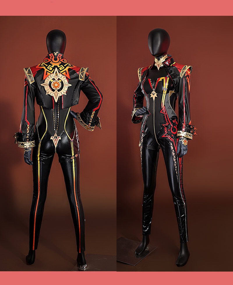  󤷤 genshin ޡ ץ  Mavuika п cosplay ٥ ѡƥ 塼   mg201