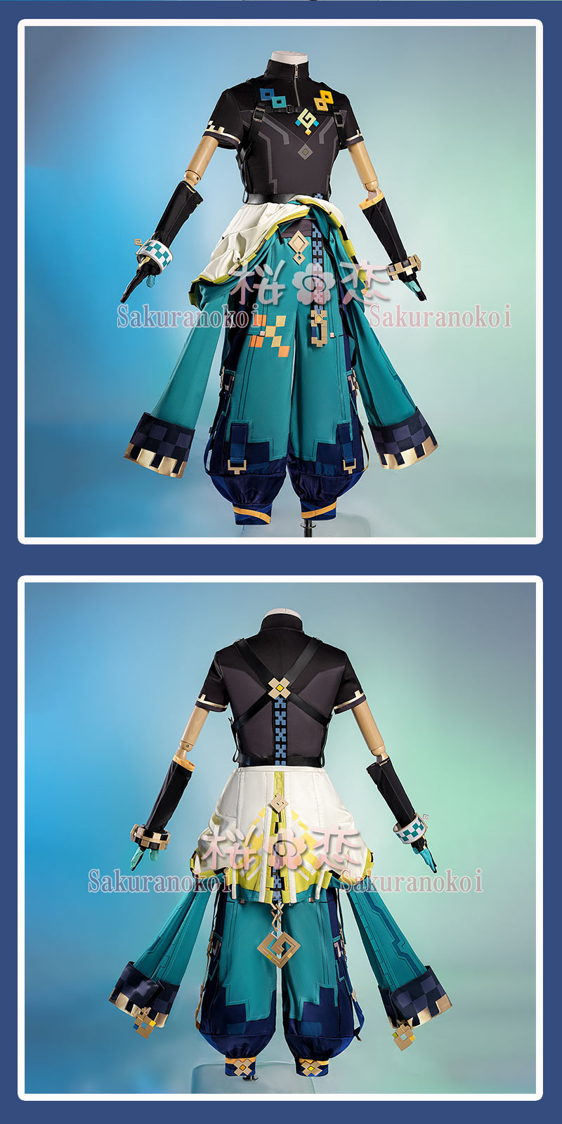  󤷤 genshin ˥ Kinich ץ  Mavuika п cosplay ٥ ѡƥ 塼   mg202