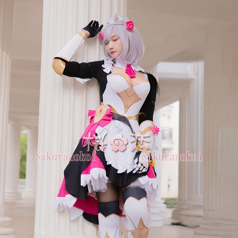  󤷤 genshin Υ Noelle ץ  cosplay ٥ ѡƥ 塼   mg056