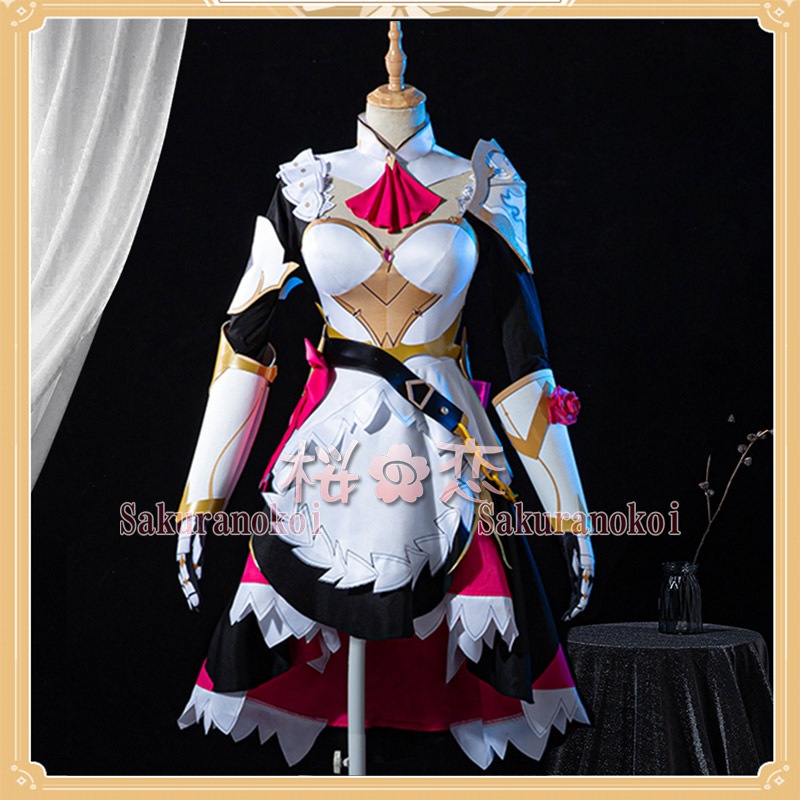 ���� ���󤷤� genshin �Υ��� Noelle �����ץ� ���� cosplay ���٥�� �ѡ��ƥ��� �������塼�� ���� ���� mg056