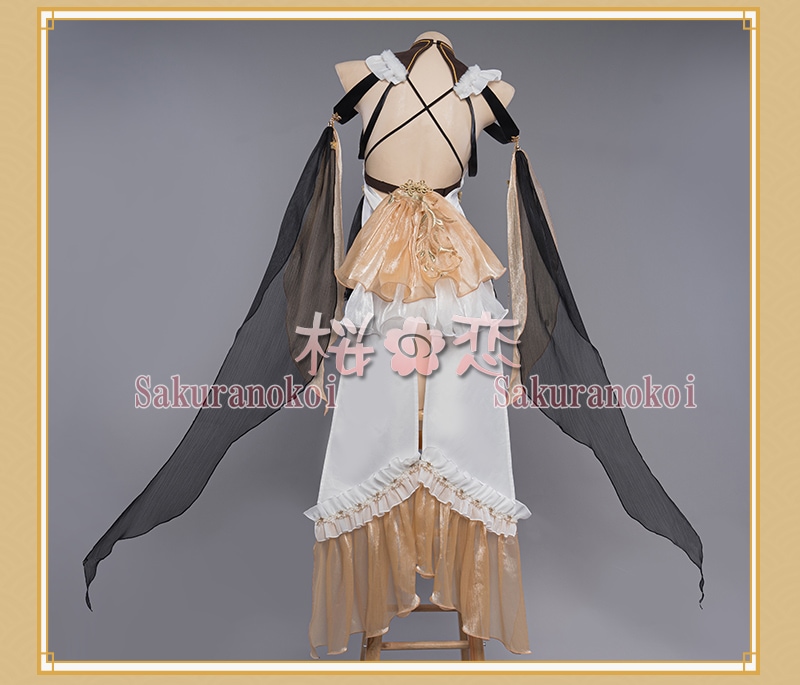 原神 げんしん genshin 凝光 ぎょうこう メイド コスプレ 衣装 cosplay