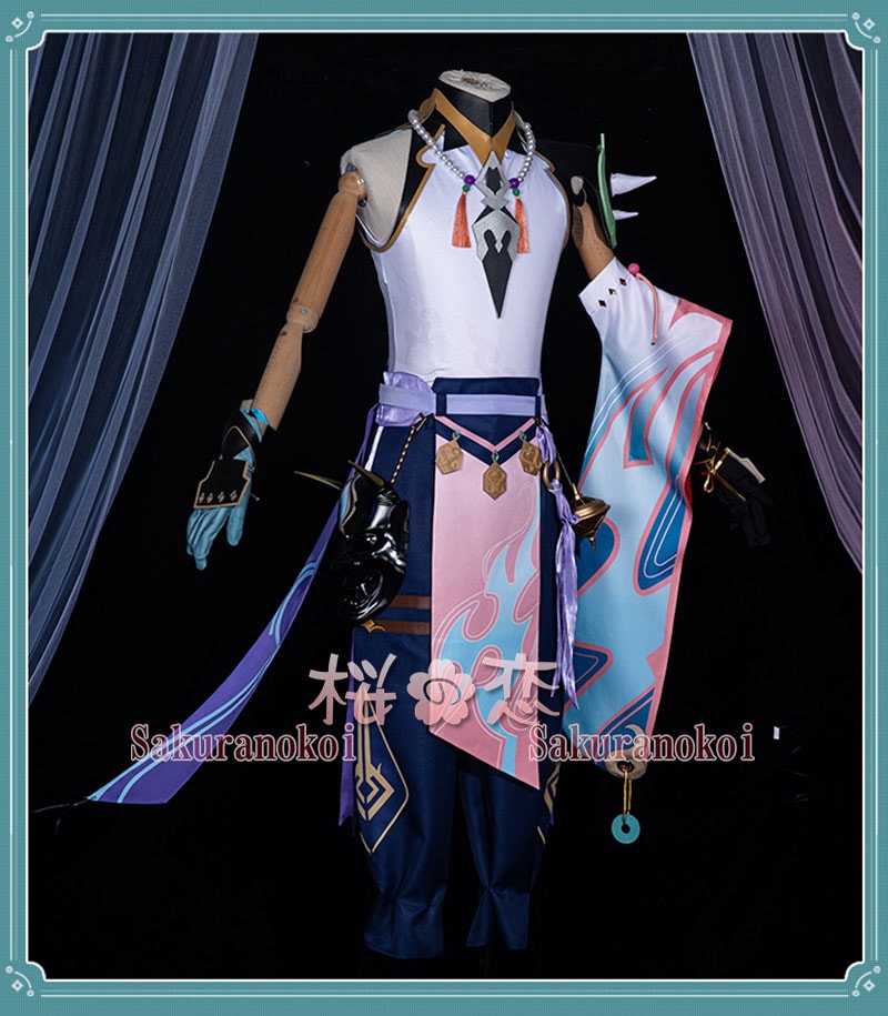 ���� ���󤷤� genshin ����ʥ��祦��Xiao �����ץ���� cosplay ���٥�� �ѡ��ƥ��� �������塼�� ���� ���� mg039