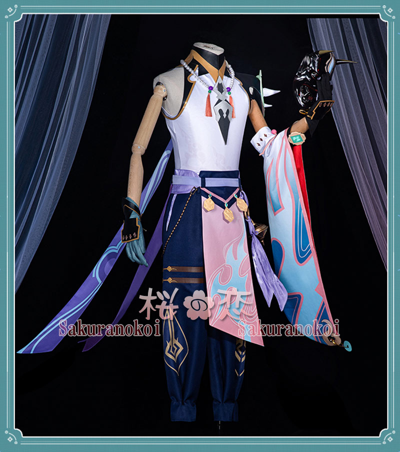 ���� ���󤷤� genshin ����ʥ��祦��Xiao �����ץ���� cosplay ���٥�� �ѡ��ƥ��� �������塼�� ���� ���� mg039
