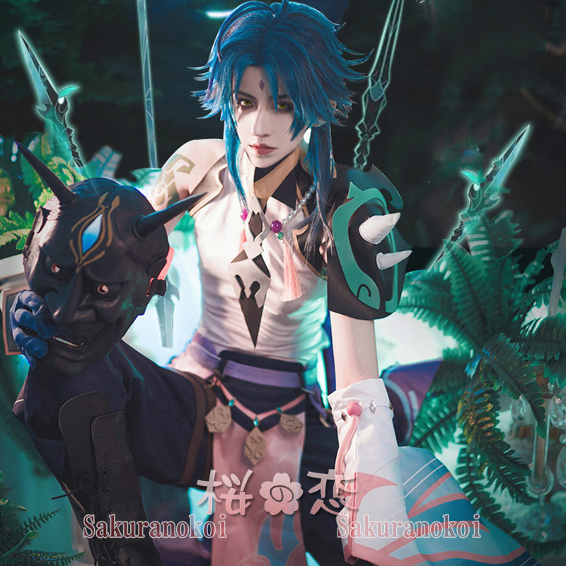 原神　ショウ　衣装 原神 魈 ショウ 三分妄想 コスプレ 衣装