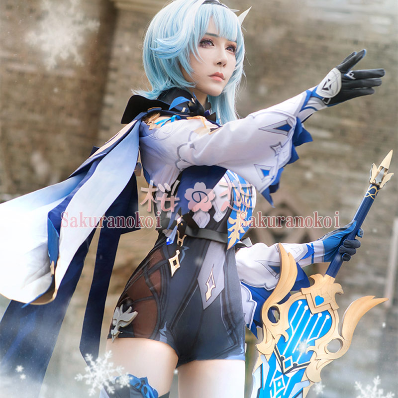  󤷤 genshin Eula 桼 륢  cosplay ٥ ѡƥ 塼   mg061