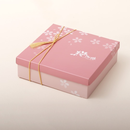 季節限定]さくら散歩一段重 クッキー＆珈琲 | 季節の贈りもの | 桜珈琲