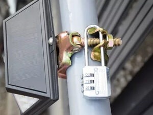 セキュリティロッククランプ　※専用ナンバー鍵セット