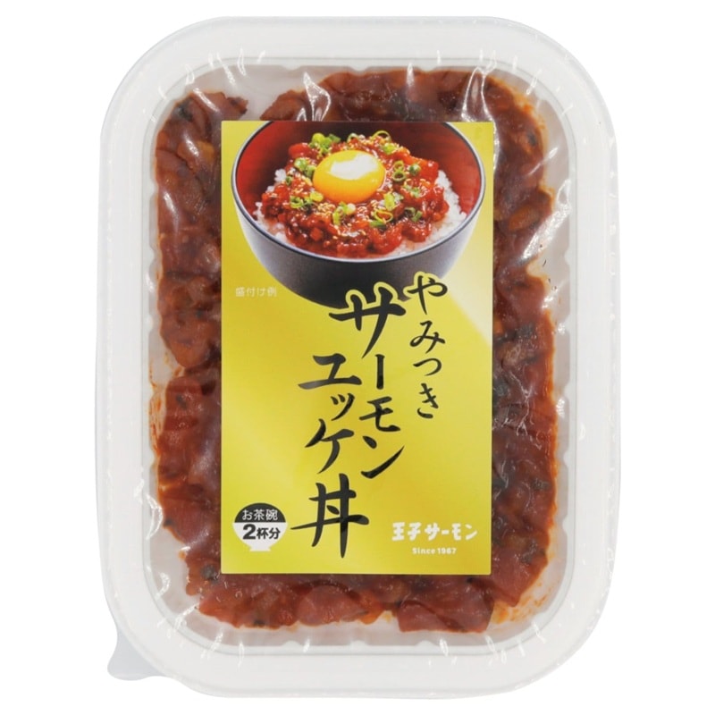 やみつきサーモンユッケ丼 80g