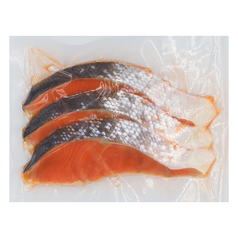 カナダ産紅鮭切り身3切 甘塩