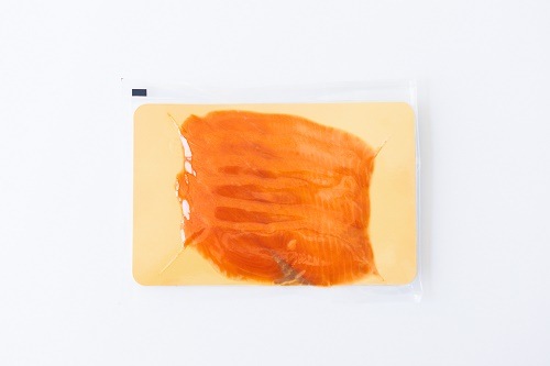 アラスカ産カッパーリバー紅鮭スモークスライス60g（D)