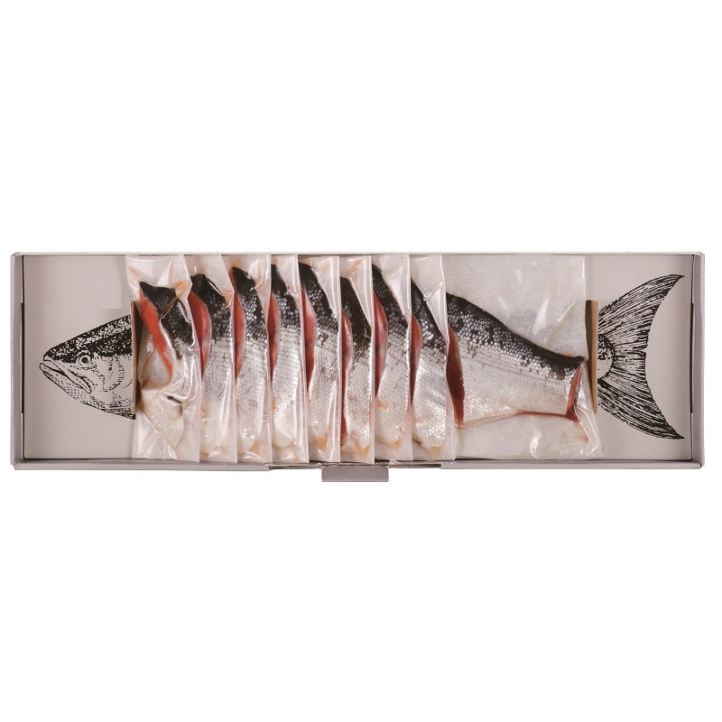 アラスカ産紅鮭 姿切身1.4kg 甘塩 CR100