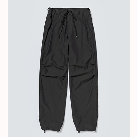 AURALEE A21SP04FL WASHED FINX RIPSTOP CHAMBRAY FIELD PANTS